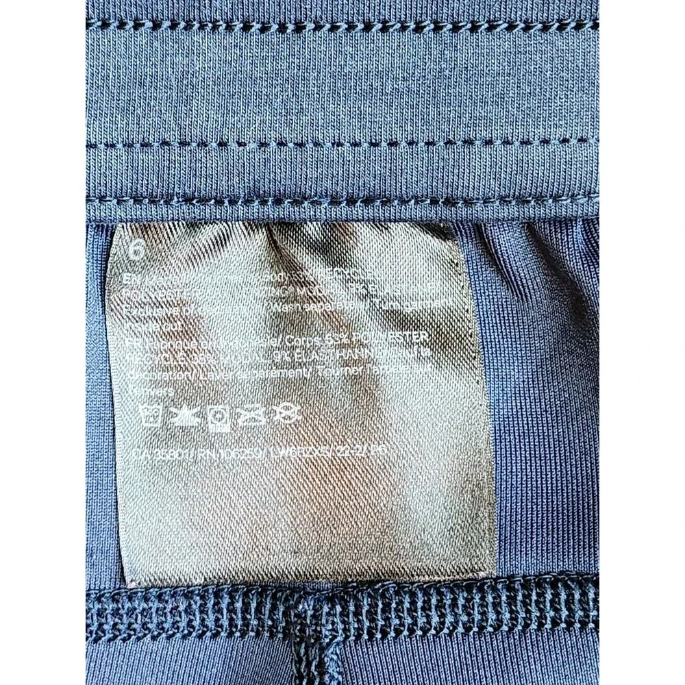 Lululemon Softstreme High Rise Regular Navy Pants Straight Leg Size 6